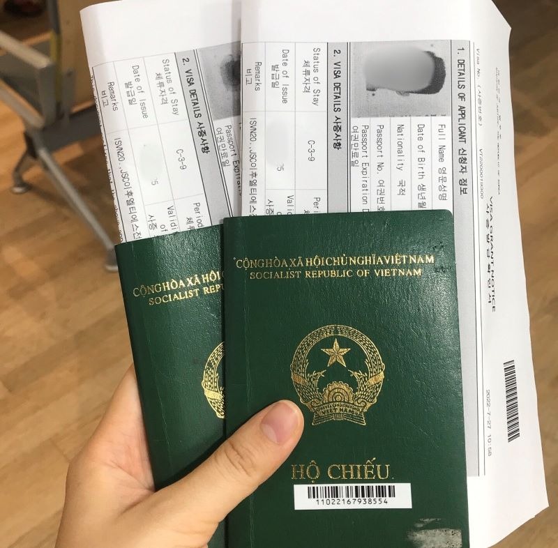 visa du lịch hàn quốc có thời hạn bao lâu