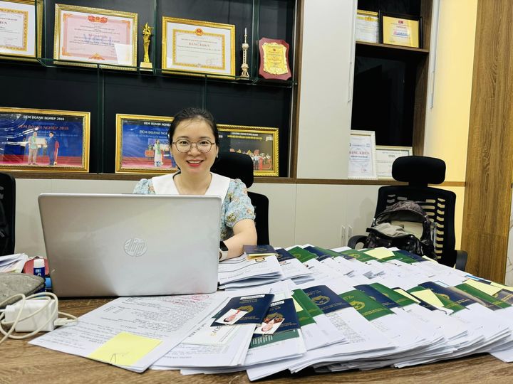 Mẫu visa Trung Quốc