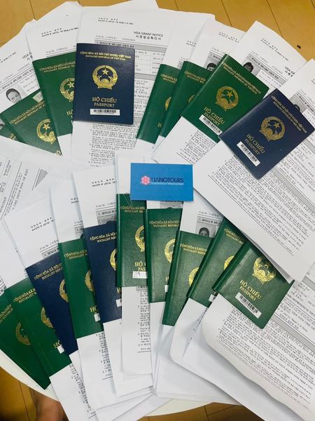 Mẫu visa Trung Quốc