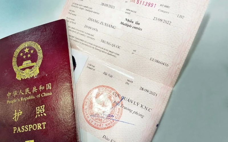 visa thương mại trung quốc