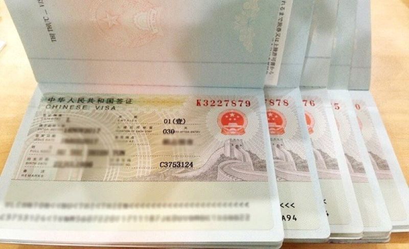 visa thương mại trung quốc