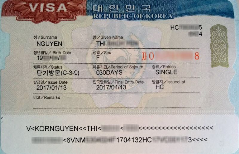 visa trung quốc