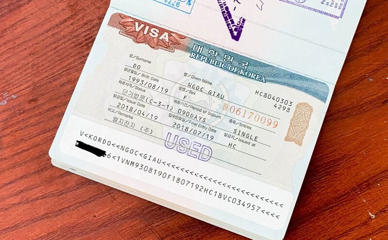 Đối tượng được cấp visa kết hôn Hàn Quốc