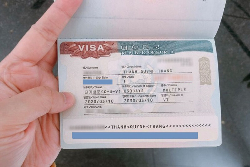 Người Việt Nam bắt buộc phải có visa khi nhập cảnh Hàn Quốc
