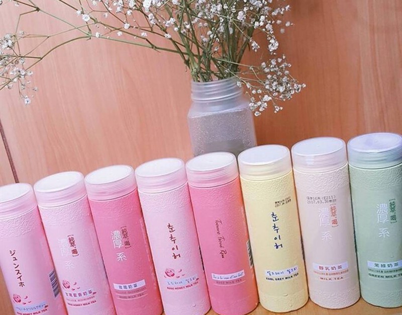Trà sữa đóng chai