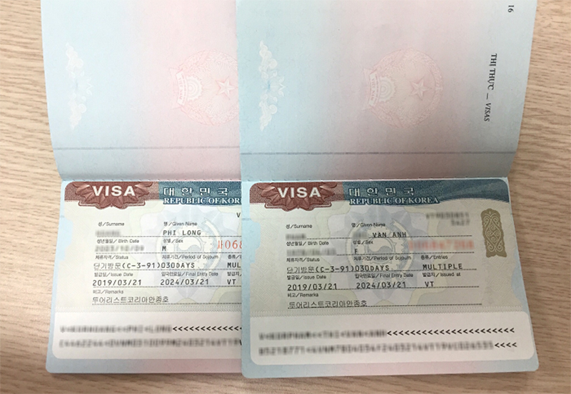 Điều kiện xin visa thương mại Hàn Quốc