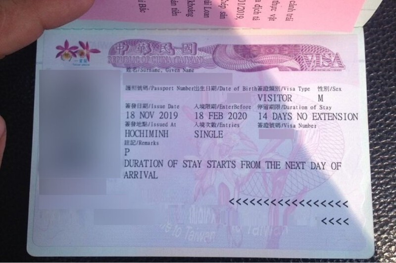 Mẹo xin visa Đài Loan tự túc đậu cao ngay lần đầu